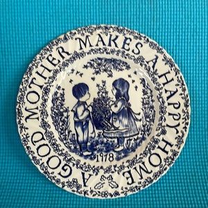 1978 English Collectors Mother plate.